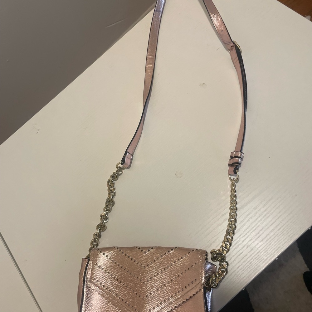 Elegant Pink Crossbody Bag
